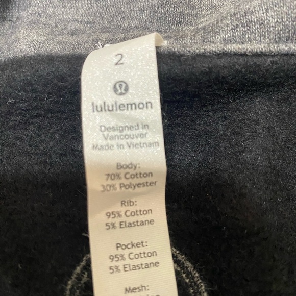 Lululemon Radiant Jacket 11 full zip Heathered grey - Picture 14 of 15